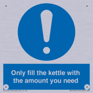 Only fill the kettle with the amount you need